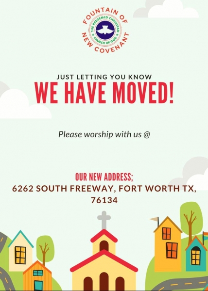 WE HAVE MOVED